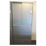 1X, GRAY FILE SHELVES , N/KEY