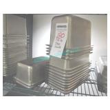 LOT, 13X, S/S INSERTS 1/4 DEEP