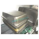 LOT, 11PCS, DEEP FULL SIZE , S/S INSETRS