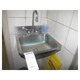 1X, S/S WALL SINK