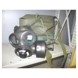 1X, GAS MASK WITH BAG