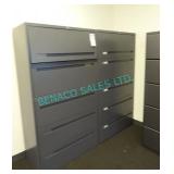 2X, 5 DR FILE CAB W/ KEY