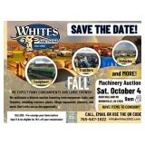 Fall Machinery Auction