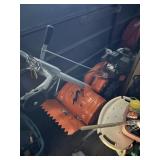 Miscellaneous items in barn