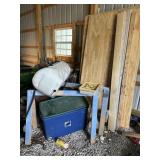 Miscellaneous items in barn