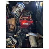 Miscellaneous items in barn