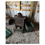 Miscellaneous items in barn