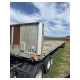 2008 Transcraft Eagle 48 x 102 flat bed trailer