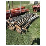 Pallet rack cross bars