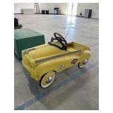 Antique pedal car