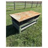 Metal table