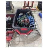 Tote of hoses