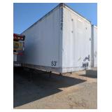 2005 Van Air Ride swing door 102 x 53ft trailer