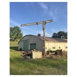 Outdoor swing hoist