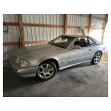 2002 Mercedes SL convertible