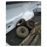 Lawn mower tires set of 4