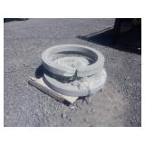 3 Concrete Manhole Rings  ~30 Inside ~38" Outside