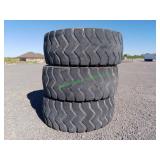 3 Loader/Dozer Tires 23.5R 25 **BID X 3**