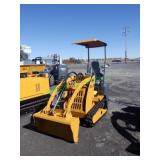 Unused SD Lanch SDLL80 Riding Mini Skid Steer