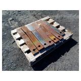 7 Assorted 3 Pt. Mower Blades