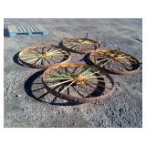 4 Rake Wheels ~43