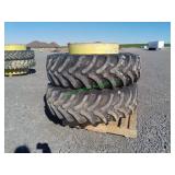 2 John Deere Duals 14.9 X 30 **BID X 2**