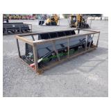 Unused Mower King Skid Steer Rotary Tiller ~68"