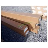 Unused 3/4" J Channel & ISCD 3/4" Sterling Grey