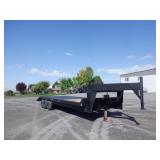 Homemade Gooseneck Triple Axle FB Trailer 24