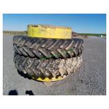 2 John Deere Bolt on Duals 14.6x46 **BIDX2**