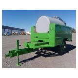 Fuel Tank w/Pump On Single Axle Trailer~500 Gal
