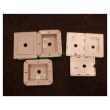 Unused Vinyl Siding Mounting Blocks