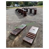 Vintage Elevated Ramp w/Tune Up Rollers ~2