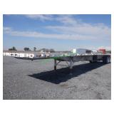 1981 Transcraft Tandem Axle Flatbed Trailer 45