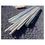 Assorted Unused Vinyl Siding Pieces