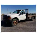 1998 Ford F450 Flatbed Truck