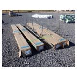 Unused D4-1/2" Dutchlap Vinyl Siding-Light Maple