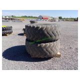 2 Michelin Loader Tires 23.5R25  **BID X 2**