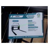 Unused Mower King Skid Steer Forks ~48"