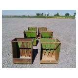 6 Powder River Wall Mt. Hay Feeders **BID X 6**