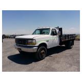 1996 Ford F350 Hoist Flatbed