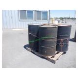 4 Steel Drums 55 Gallons