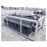 Unused Wolverine Skid Steer Vibrating Roller 72"