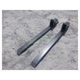 Unused Clip On Pallet Forks ~48"
