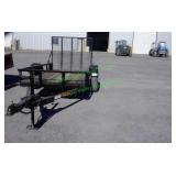 Atwood Single Axle Flatbed Trailer 8