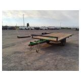 Single Axle Flatbed Trailer ~16
