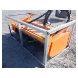 Unused Wolverine Skid Steer Drum Mulcher ~60"