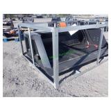 Unused Wolverine Skid Steer Screening Bucket ~72"
