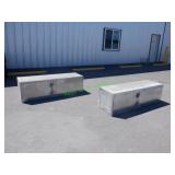 2 Aluminum Below Deck Tool Boxes *BID X 2*