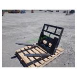 Unused Wolverine Mini Skid Steer Forks 30"